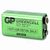 Bateria 9V Marca GP Modelo Greencell GP1604G - 6F22