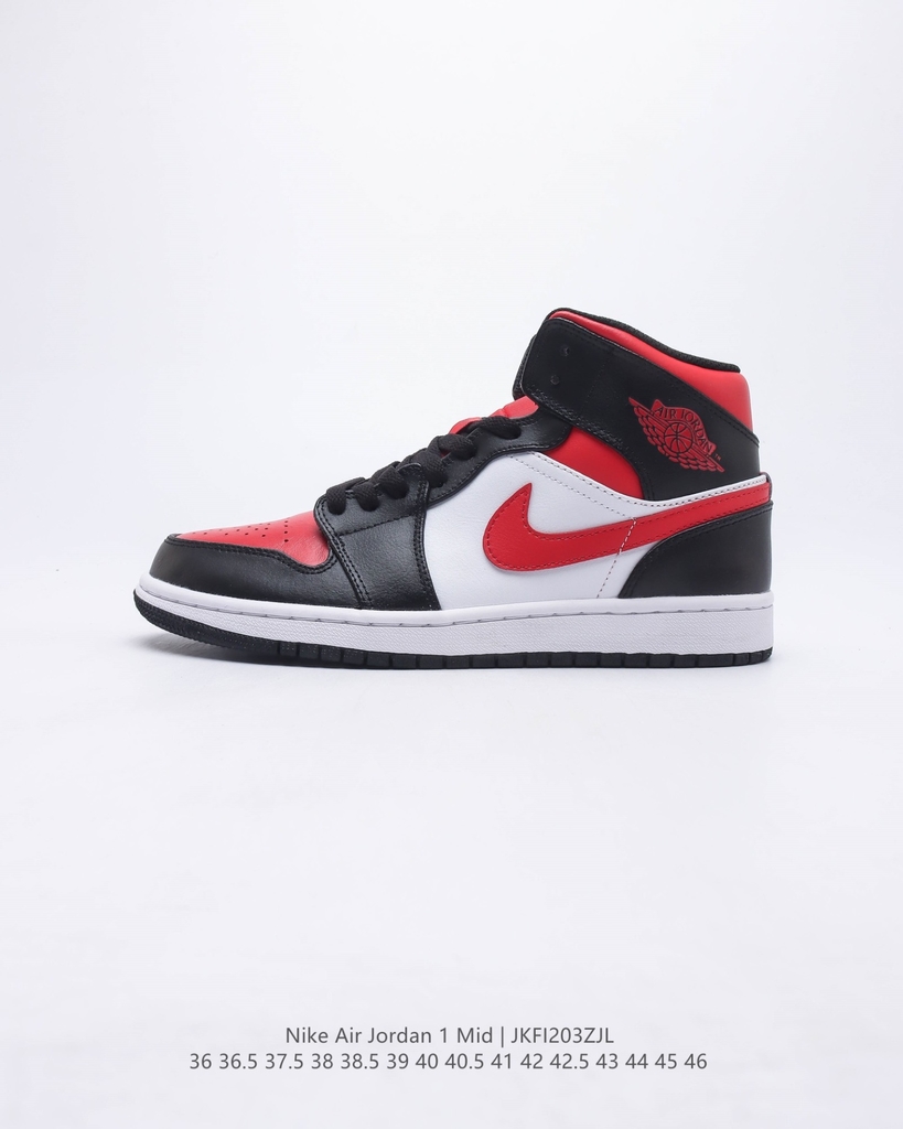 Tênis Air Jordan 1 Mid Bred Toe - Comprar em Sportdk