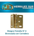 Bisagra Pestaña N°4 Puerta Muebles Bronceada Regulable X 25 Unidades en internet