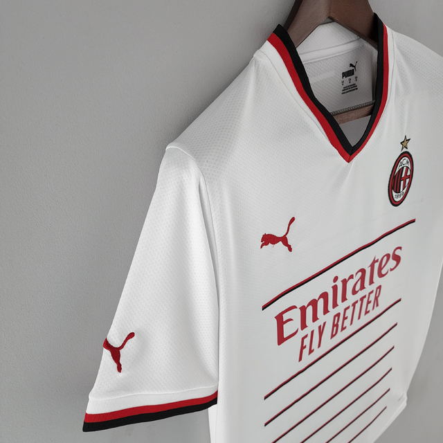 Camisa AC Milan Home 22/23 Torcedor Puma Masculina - Vermelha