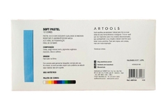 Pastel Soft (seco), 12 Cores Conjunto, Artools - comprar online
