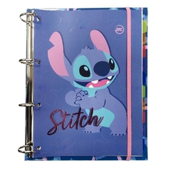 Caderno argolado Stitch 144 folhas
