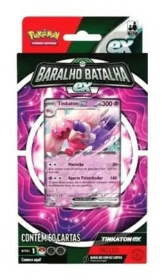 POKÉMON DECK DE BATALHA EX - TINKATON E CHIEN-PAO na internet