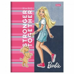 Caderno Brochura Capa Dura Barbie - loja online