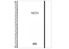 Caderno Espiral Capa Plástica Universitário 1 Matéria Neon (80 Folhas) na internet