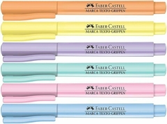 Kit Marca Textos Grifpen com 6 cores - Faber-Castell - comprar online