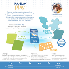 Todolivro Play QC ASS 6A Sílabas - Livro c/quebra-cabeças - loja online