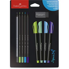 Kit Supersoft Cores Frias - Faber-castell