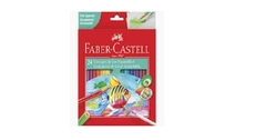 Lápis de cor 24 ecolápis Aquarelável Faber-Castell