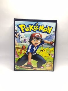 Álbum GRANDE cartas Pokémon cola pikachu