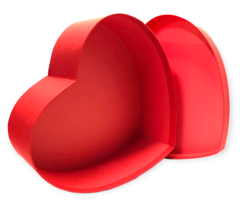 Caixa em formato de coração - Grande - comprar online