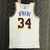 Los Angeles Lakers Association Edition 75º NBA 21/22 - Masculina - Branca