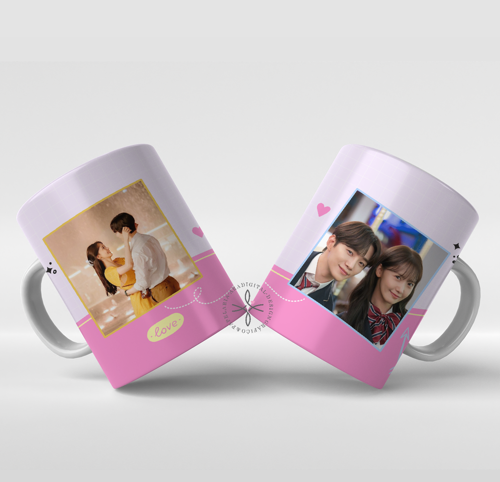 Caneca Personalizada da Série Sorriso Real Dorama Netflix