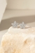 Brinco prata flor com micro zirconia na internet