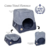 Aconchego_Cama_Túnel_Florence_Cães_e_Gatos_Azul_GG_São_Pet_070722