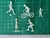 5 Figuras 1:43 1:50 Esporte Crianças Bicicleta S/ Pintar na internet