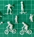 10 Figuras 1:64 1:75 Esporte Crianças Bicicleta S/ Pintar - loja online