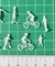 10 Figuras 1:87 1:100 Esporte Crianças Bicicleta S/ Pintar - loja online
