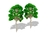 Imagem do 2 Árvores Parque / Rua H= 15cm Maquete 1:43 1/64 1:87 Ax