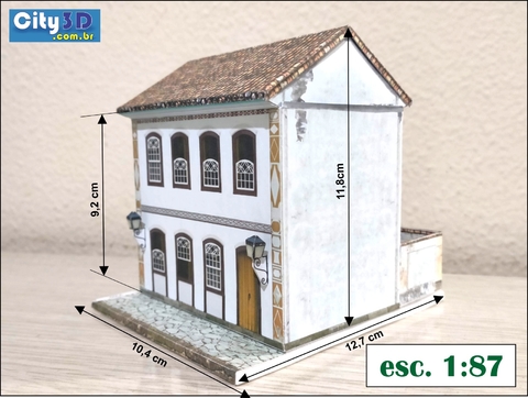 MOINHO DE VENTO ANTIGO MONTADO PRONTO PARA USAR ESC.: 1/87 HO -  Ferreomodelismo HobbyMod