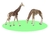 Mini Animais 1:87 Safari Zoológico para maquetes, dioramas e terrários