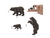 Mini Animais 1:87 Safari Zoológico pequenos, maquetes, dioramas e terrário - comprar online