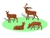 Mini Animais 1:87 Safari Zoológico pequenos, maquetes, dioramas e terrário - loja online