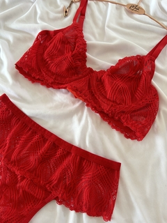 Imagem do Conjunto Agnes vermelho