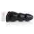 Plug Escalonado Black con Vibrador Externo - tienda online