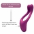 Imagen de Anillo Vibrador Doble Motor Recargable USB