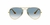 Ray Ban Aviator 3025 | Dorado - Celeste Semi Espejado Degradee -55 -