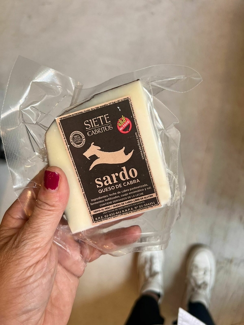 Queso Sardo de Cabra Siete Cabritos x 150 g