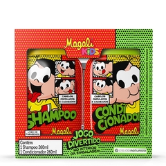 Magali Kids Combo Shampoo e Condicionador Cabelos Ondulados e Cacheados (2x260ml)
