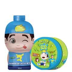Luccas Neto Combo 3D Shampoo 3 em 1 300ml e Gel Fixador Cola 250g