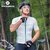 Camisa Jersey de Ciclismo Masculina Rockbros Modelo Bergamo Green - loja online
