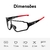 Óculos de Ciclismo Fotocromático Rockbros Modelo Gaia 07