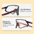 Óculos de Ciclismo Fotocromático e Polarizado Rockbros Modelo Hélios