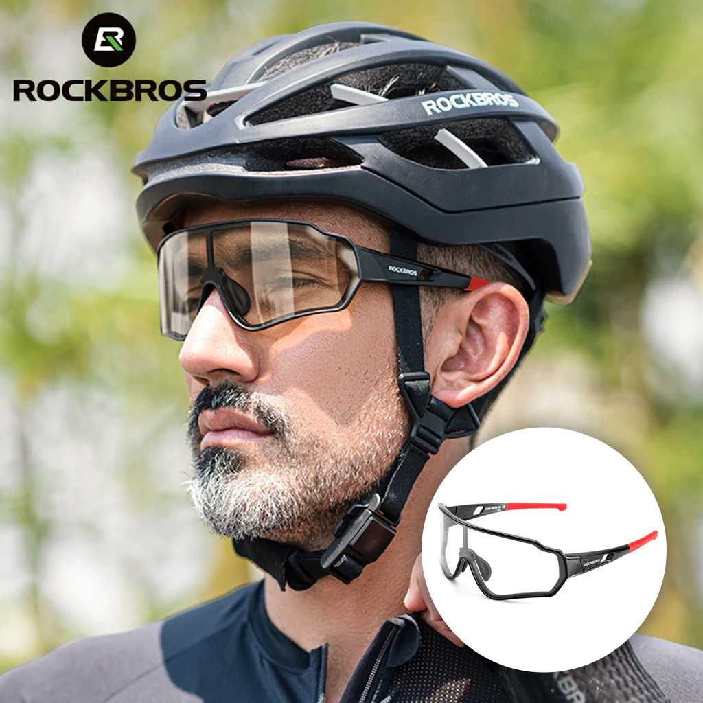 Óculos Ciclismo Fotocromático Rockbros Modelo Gaia - Loja Rockbros