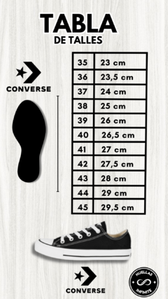 CONVERSE NEGRAS - comprar online