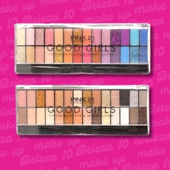 PALETA DE SOMBRAS E GLITTER GOOD GIRLS PINK 21 - comprar online