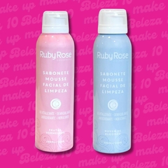 SABONETE MOUSSE FACIAL DE LIMPEZA RUBY ROSE