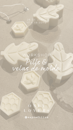 Workshop de pills y velas de moldes