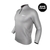 Camisa Basic Jersey - Masculina - Manga Longa - Dryfit 50uv - Cinza - comprar online