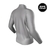 Camisa Basic Jersey - Masculina - Manga Longa - Dryfit 50uv - Cinza na internet