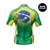 Camisa Brasil - Masculina - Manga Curta - Hard Dry 50uv - Bandeira - Rock Fishing Wear | Vestindo você dentro e fora d'agua