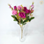 Arranjo Buquê Mini Rosa (planta artificial) + Vaso vidro solitário pequeno - comprar online