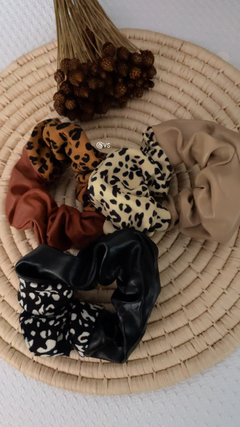 Scrunchie Animal Print (unidade)