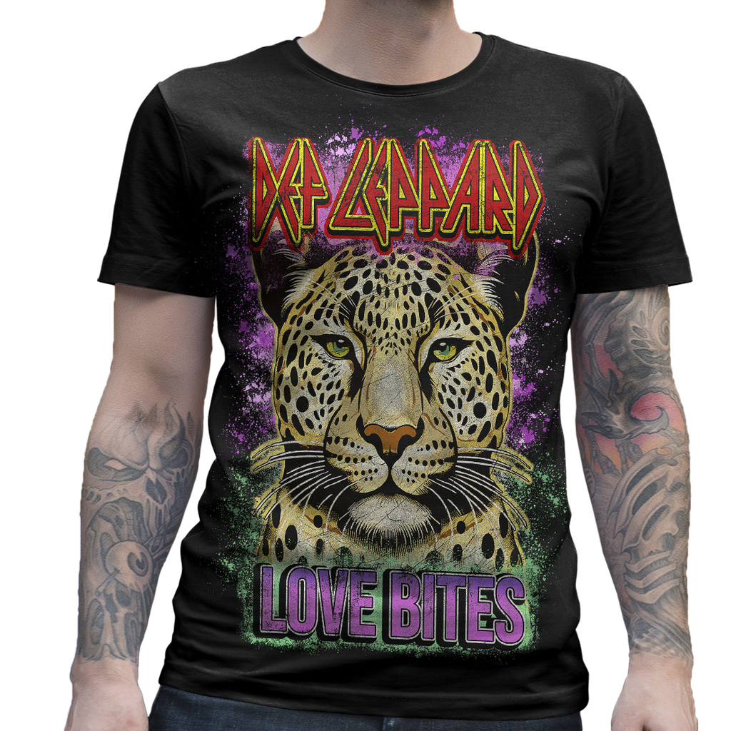 Camiseta Def Leppard Love Bites