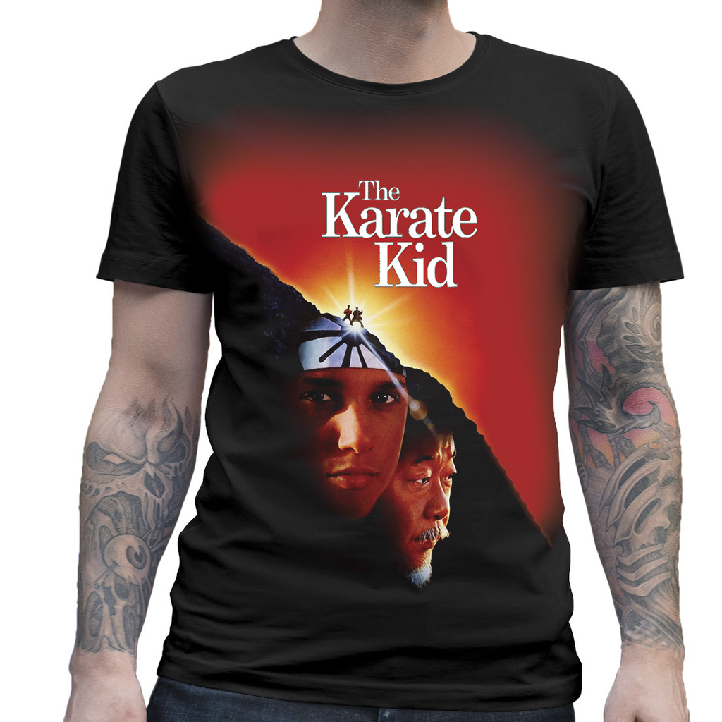 Camiseta de Filme Karate Kid Alta Voltagem Camisetas