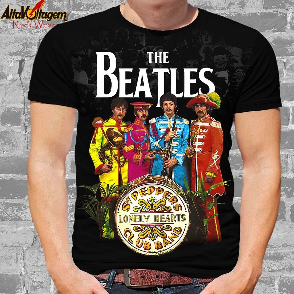 Camiseta The Beatles Sgt Peppers Lonely Hearts